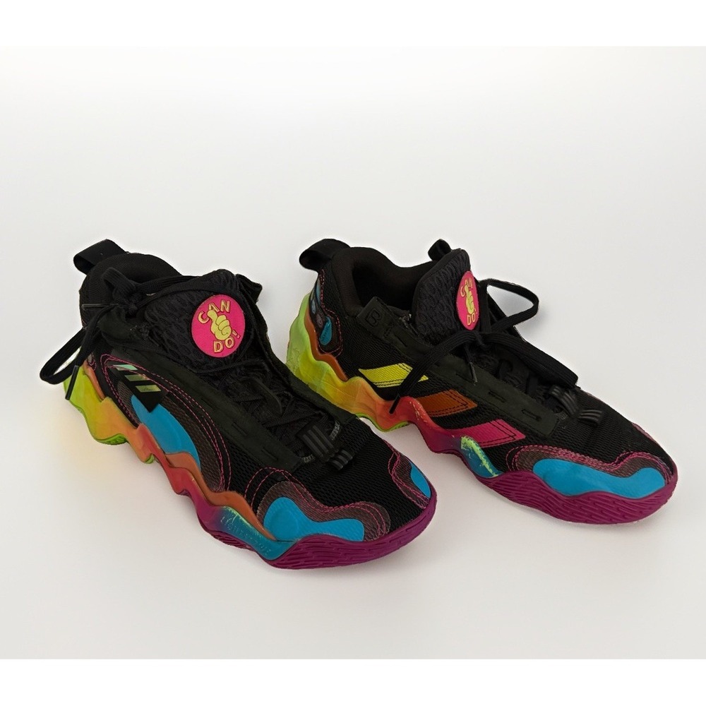 Adidas Exhibit B Candace Parker Basketball Shoes Multi Color Sz 10